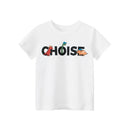 Cartoon Letter Printed Kids Boys Girls Loose Summer Cotton Top childrensterritory