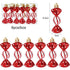 6pcs Christmas Tree Hanging Ornaments for Home childrensterritory
