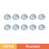 Self-Adhesive Silicone Furniture Corner for Baby: 5/10/20 Pieces childrensterritory