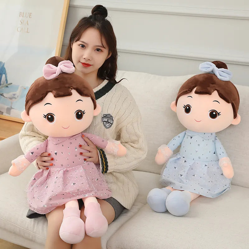 45cm Lovely Soft Stuffed Kawaii Plush Girl Dolls with Rabbit Ear childrensterritory