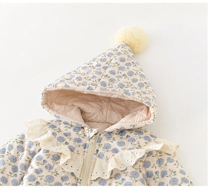 Baby Kids Long-Sleeved Warm Bodysuits
