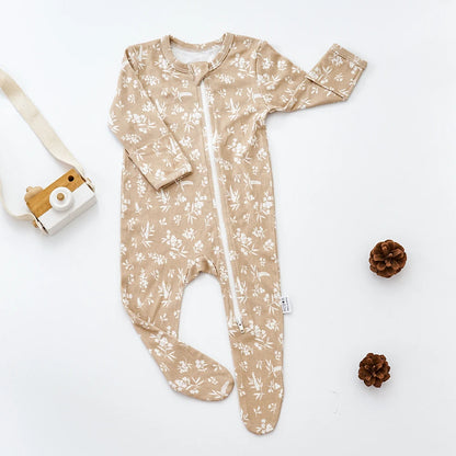 Newborn Nordic Pattern Bamboo Cotton Romper childrensterritory