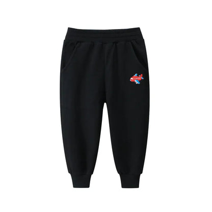 Kids Boys Casual Long Cotton Trousers Warm Sport Pants childrensterritory
