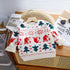 Plush Velvet Printed Casual Christmas Sweatshirts for Kids childrensterritory
