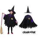 Kids Girls Fancy Cosplay Dresses for Halloween with Pumpkin Bag childrensterritory