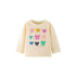 Full-Sleeve Animal Print Cotton T-Shirts For Girls childrensterritory