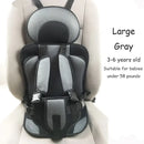 Adjustable Baby Safety Car Seat Cushion childrensterritory