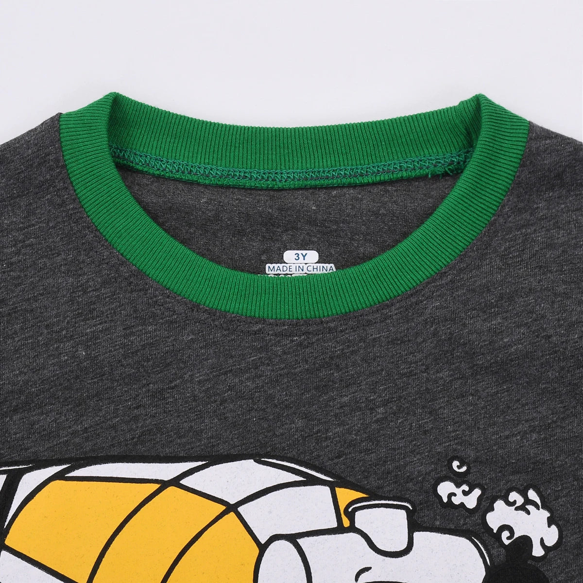 Kids Boys Cartoon Print Long Sleeve Pajamas Set childrensterritory