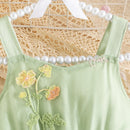 Floral Embroidery Baby Girls' Tulle Princess Dresses childrensterritory