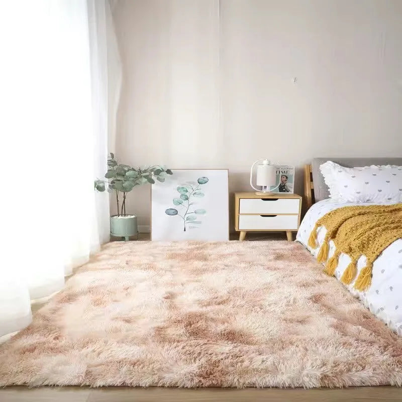 Nordic Style Soft Plush Large Living Room&