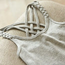 Kids Girls Cotton Camisole Knitted Tank Tops childrensterritory