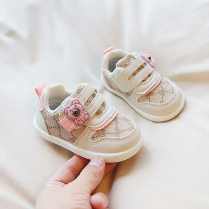 Baby Kids Cartoon Design Soft Lightweight Casual Shoes