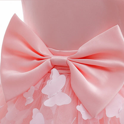 Baby Girl Three-Dimension Butterfly Gown for Baptism/Birthday