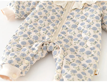 Baby Kids Long-Sleeved Warm Bodysuits