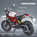 City Motorcycle Building Blocks Toy Set For Kids