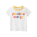 Graffiti Print Kids Boys Girls Summer Cotton T-Shirt Top childrensterritory