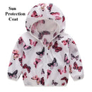 Toddler Girl Boy Hooded Sunscreen Outwear/Jacket childrensterritory