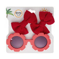 Toddler Girls' Sunflower Sunglasses and Hair Clips childrensterritory