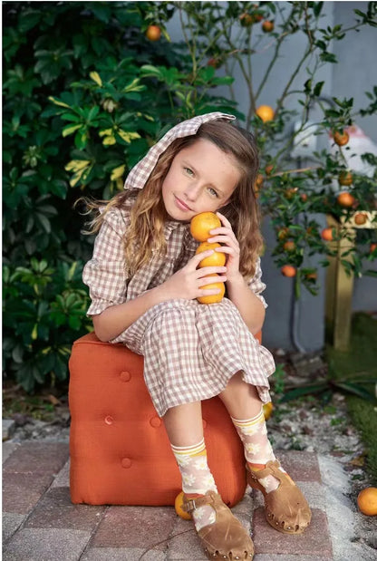 Kids Boys Girls Plaid Matching Summer Clothing Sets childrensterritory