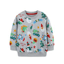 Kids' Long-Sleeved Christmas Print Winter Sweater childrensterritory