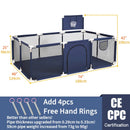 Indoor Ball Pit Baby Playpen with Safety Fence childrensterritory