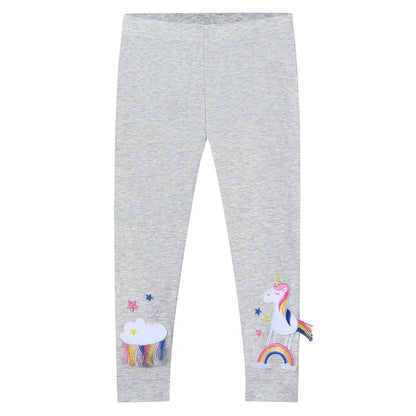 Lovely Cartoon Design Children Cotton Legging for Girls childrensterritory