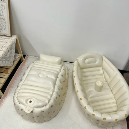 Inflatable and Portable Baby Swimming Bathtub