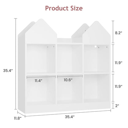 Dollhouse Design Toy/Book Storage Organizer