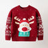 Long-Sleeve Winter Sweater with Christmas Print childrensterritory