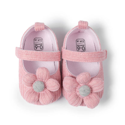 PU Anti-Slip Baby Girls Princess First Walker Shoes childrensterritory