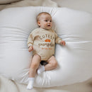 Letter and Pumpkin Print Baby Unisex Halloween Bodysuit