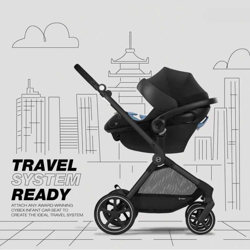Lightweight 5-in-1 Travel Stroller with Infant Car Seat childrensterritory