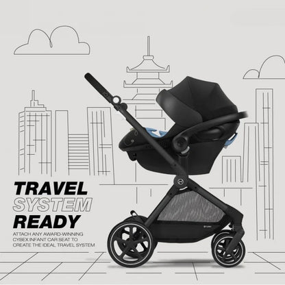 Lightweight 5-in-1 Travel Stroller with Infant Car Seat childrensterritory