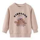 Cartoon Animal Print Long Sleeve Kids Boys Sweatshirts childrensterritory
