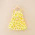 Floral Print Kids Girls Sleeveless Camisole Leisure Dresses childrensterritory