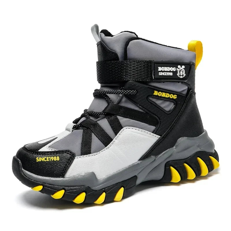 Boys Stylish Winter Long Warm Snow Boots childrensterritory