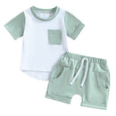 Baby Boys Short Sleeve Tops and Shorts Set for Summer childrensterritory