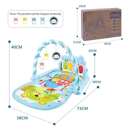 Musical Pedal Piano Baby Fitness Game Mat childrensterritory