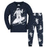 Kids Boys Cartoon Print Long Sleeves Pajamas Sets childrensterritory