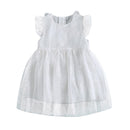 Little Girls Leopard Printed Ruffled Bowknot Party Dress childrensterritory