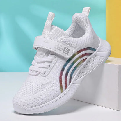 Lightweight Casual Kids Girls Mesh Sneakers Sports Shoes childrensterritory