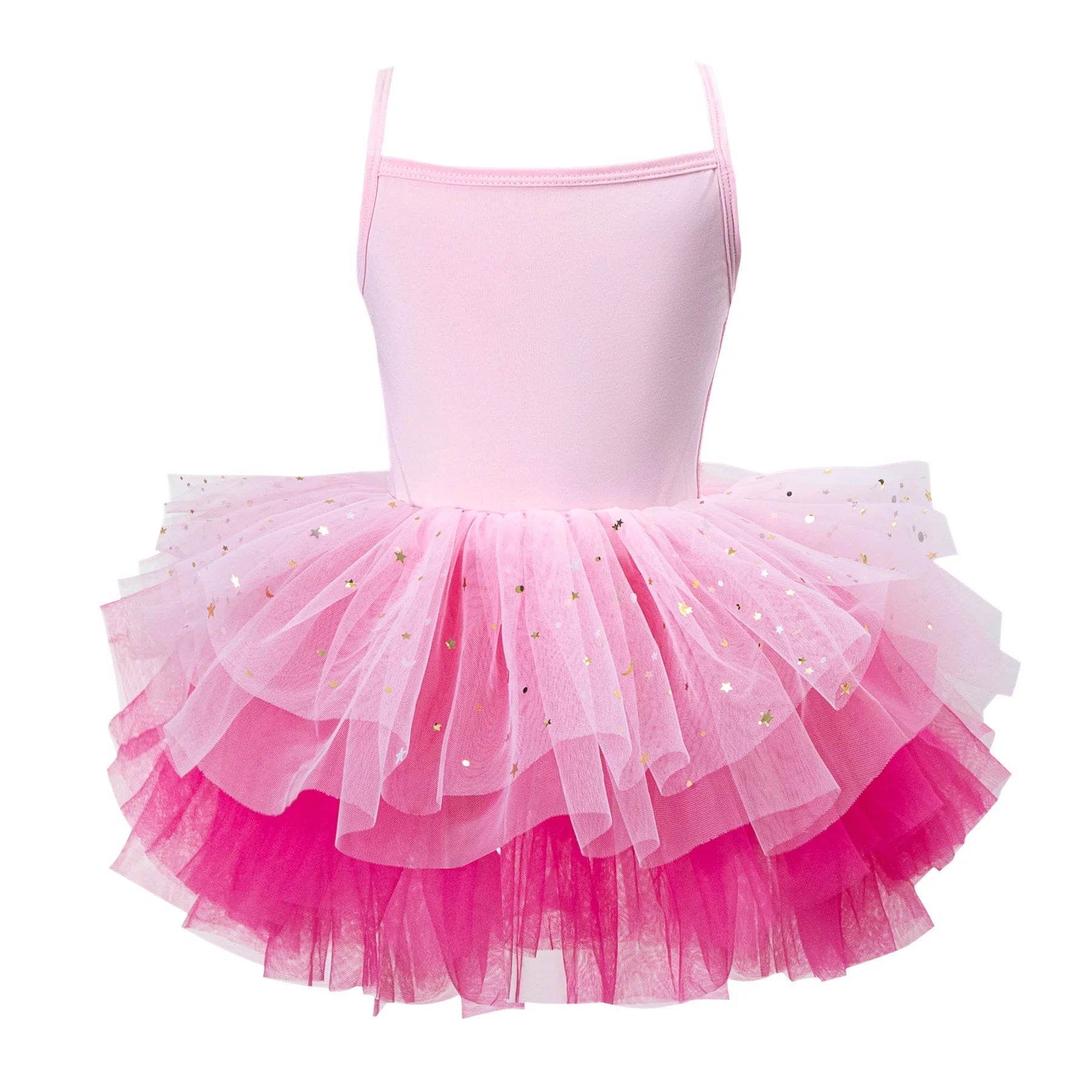Tulle Puffy Tiered Long Tail Flower Girl Dresses For Wedding Party