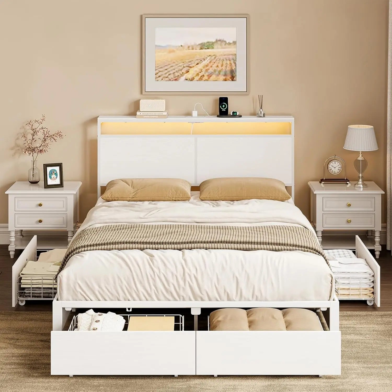 Smart Design Luxury Kids Comfort Bed Frame childrensterritory