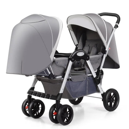 Removable and Washable Twin Umbrella Baby Stroller childrensterritory