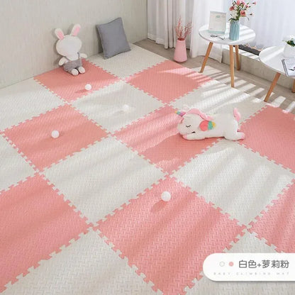 Soft Interlocking Puzzle Mat Play for Kids Room