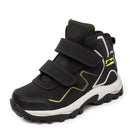 Anti-slip Kids Boys Ankle Boots with Motorcycle Hook and Loop childrensterritory