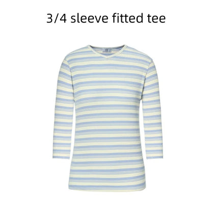 Solid Colour Full Sleeves Summer Clothing Sets For Girls childrensterritory