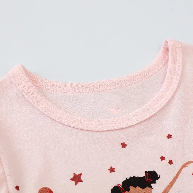 Short Sleeves Girls Cute princess Dresses childrensterritory