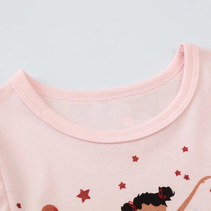 Short Sleeves Girls Cute princess Dresses childrensterritory