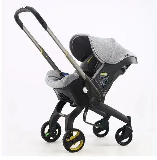 Four-in-One Folding High Landscope Baby Carriage Prams childrensterritory